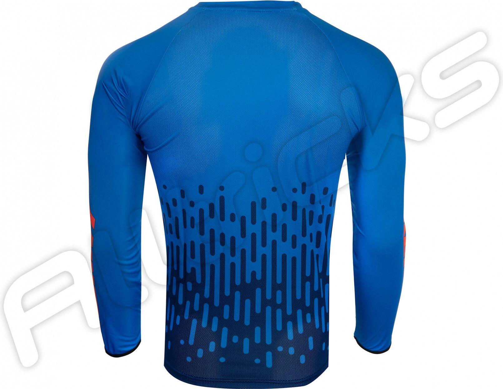 Maillot Kenny Havoc Manga Larga Azul 2/3