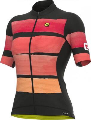 Alé track damestrui korte mouwen oranje