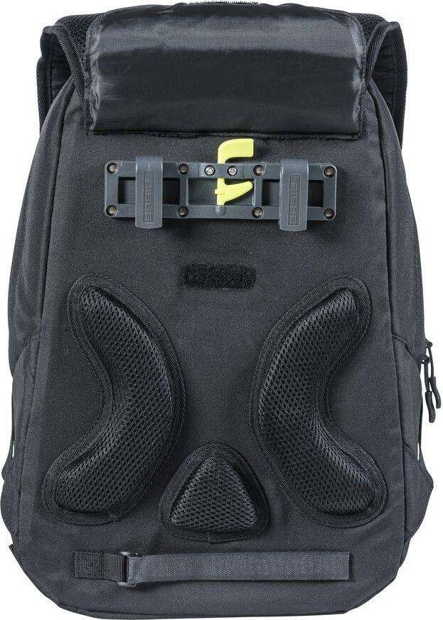 Basil Fahrradrucksack Flex sw, 33x17x52cm, 17ltr, Hook On-System 4/6