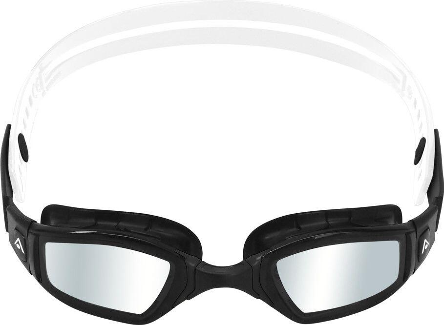 Lunettes de Bain Aquasphere Ninja Noir / Blanc - Verres Miroir Argent 2/5