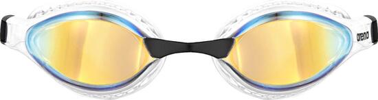 Lunettes de natation Arena Airspeed Mirror Blanc - Or