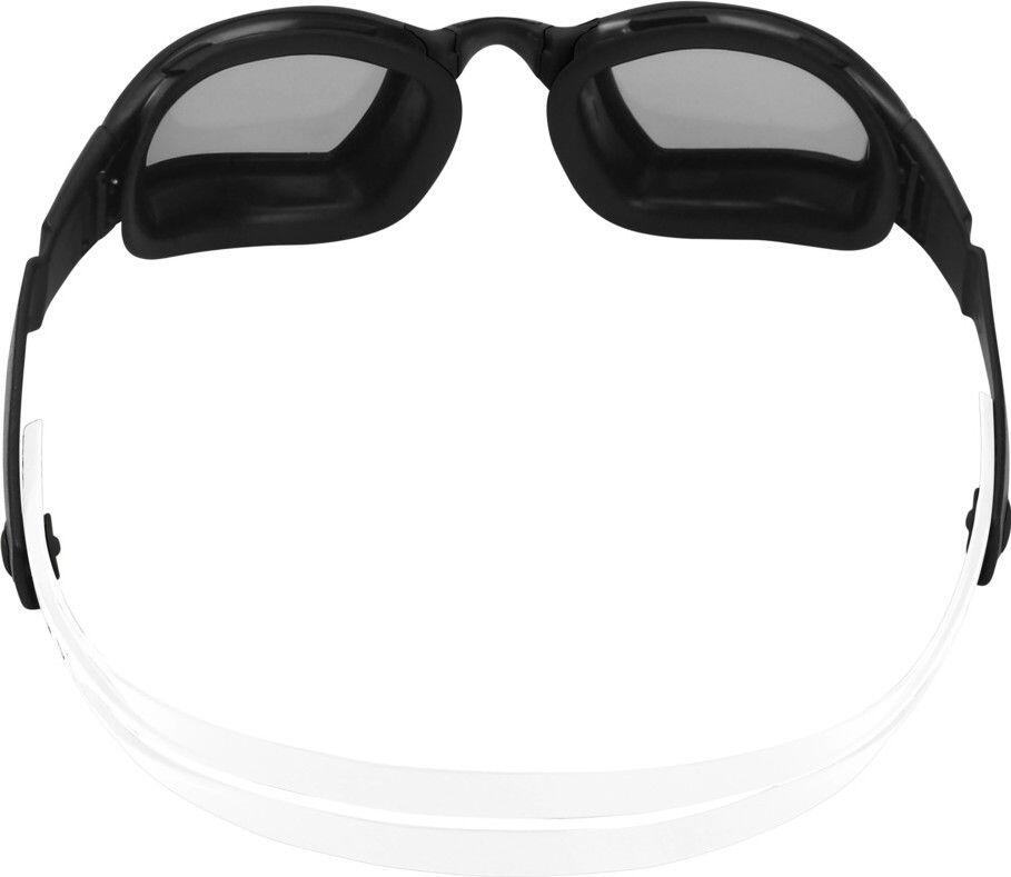 Lunettes de Bain Aquasphere Ninja Noir / Blanc - Verres Miroir Argent 4/5