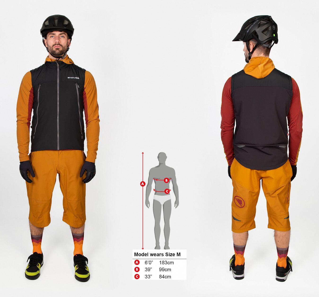 Gilet Endura MT500 zéro degré Noir 3/4
