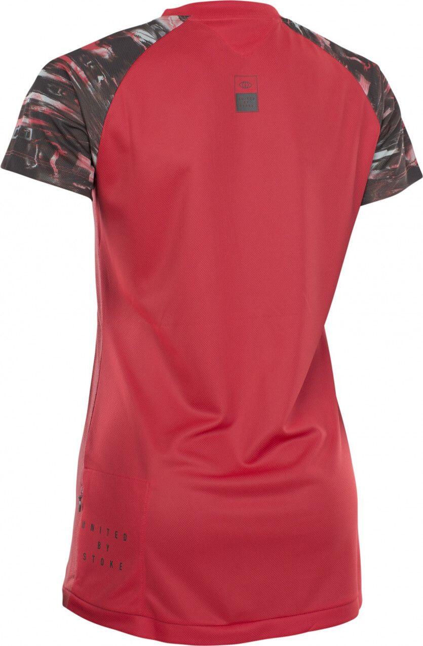 Maillot Manches Courtes Femme ION Scrub AMP Rose 2/2