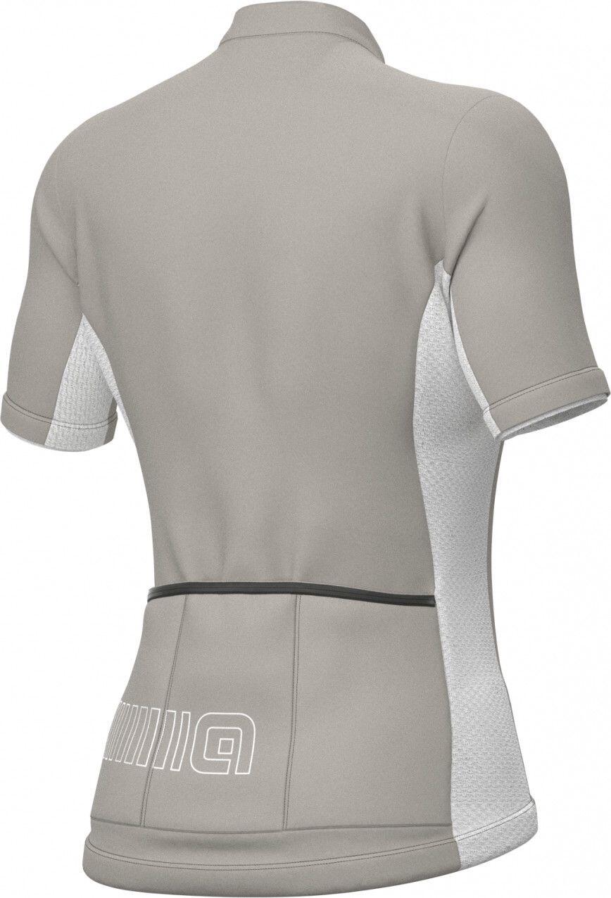 Maglia manica corta da donna Alé Color Block grigia 2/5