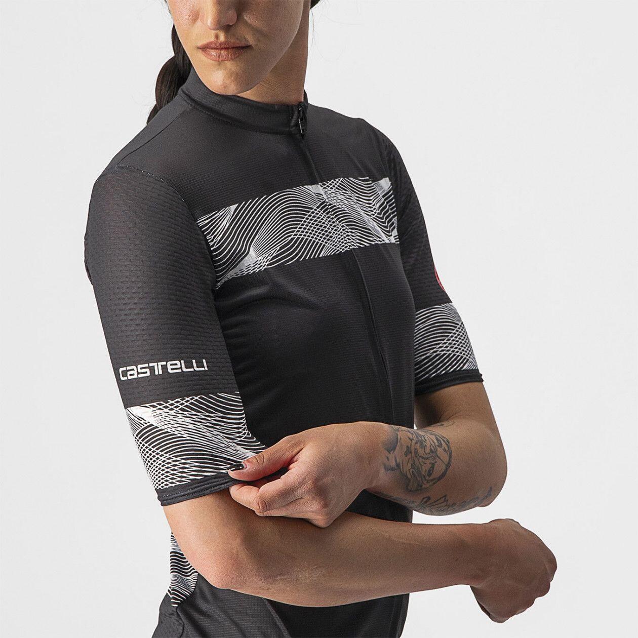 Castelli Fenice Jersey Preto / Branco 3/5