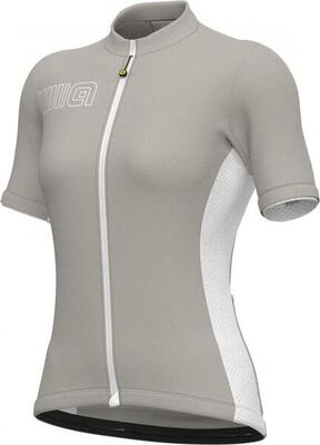 Alé color block women's short sleeve jersey olive green