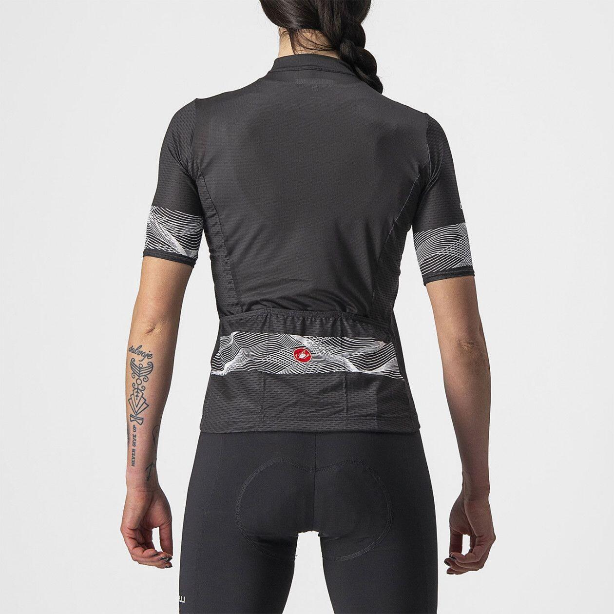 Castelli Fenice Jersey Preto / Branco 2/5