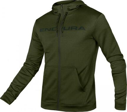 Veste Hoodie Endura Hummvee Vert Kaki
