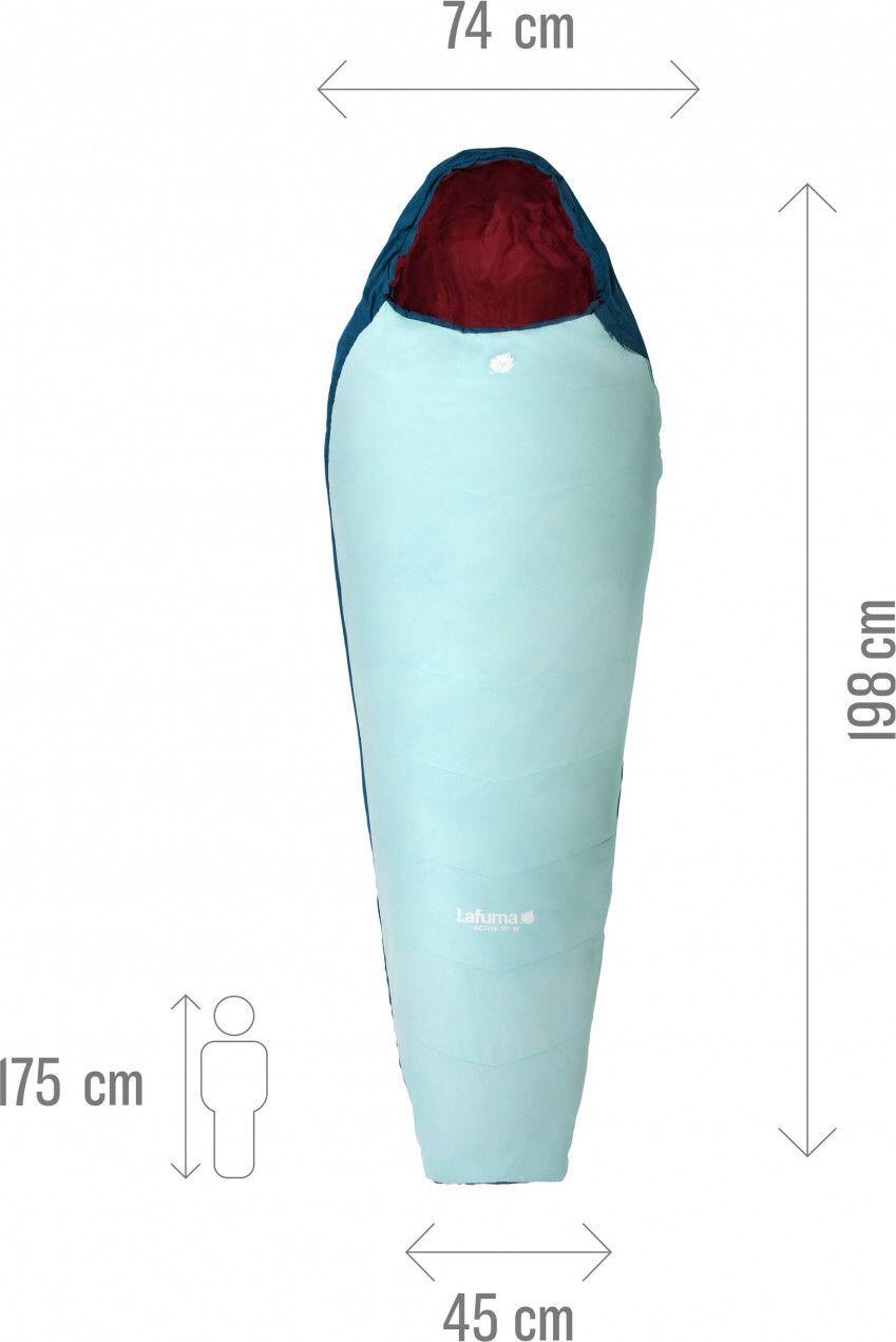 Saco De Dormir Lafuma Active 10 ° W Azul Mujer D 3/5