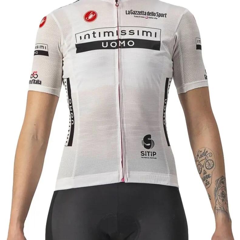 Castelli Women's Giro105 Competizione Short Sleeve Jersey White