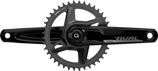 Guarnitura Sram Rival AXS DUB Wide 40 denti 1x12V misuratore di potenza Quarq (s