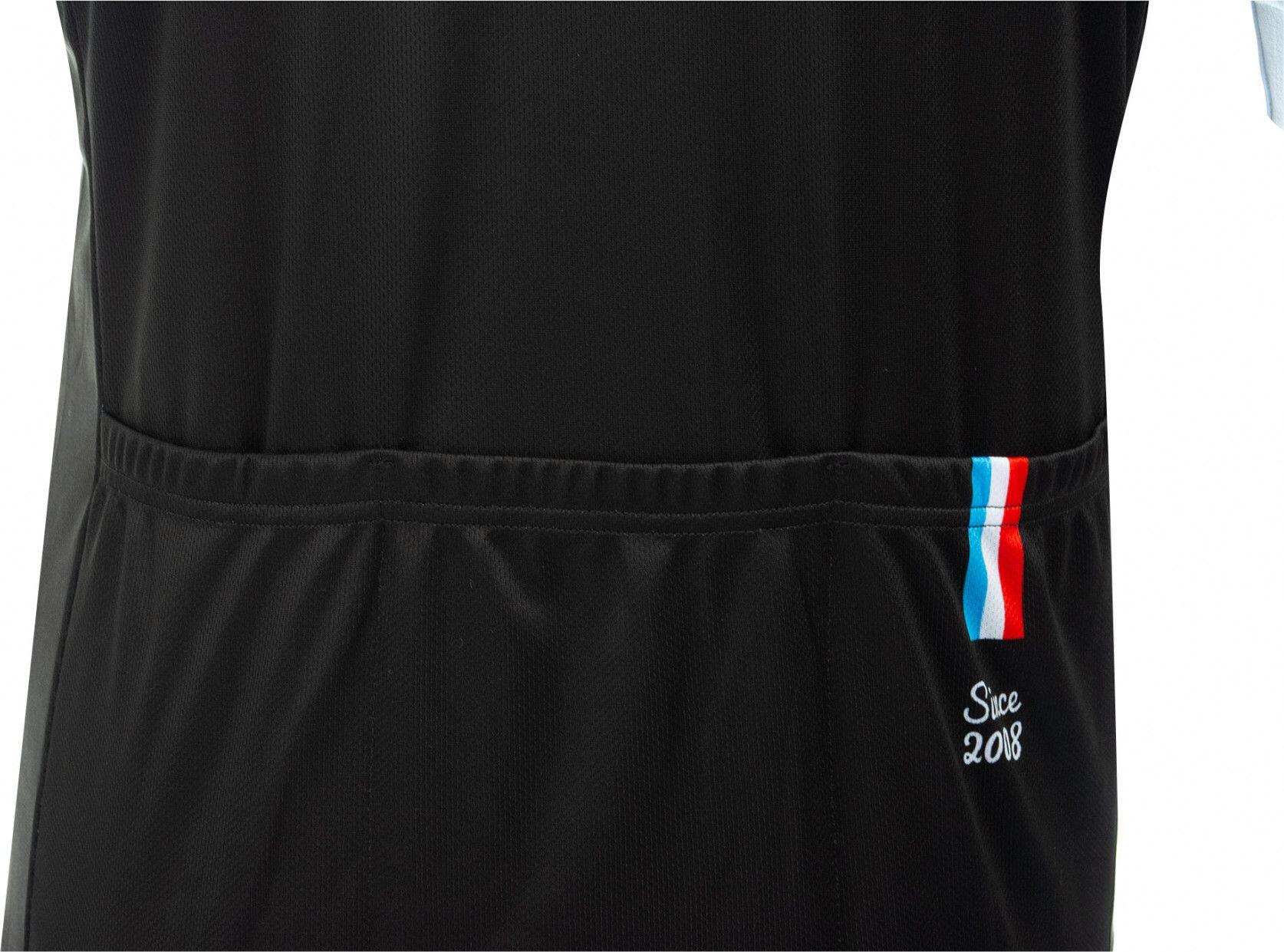 Alltricks Short Sleeves Jersey Vintage Blue 4/4