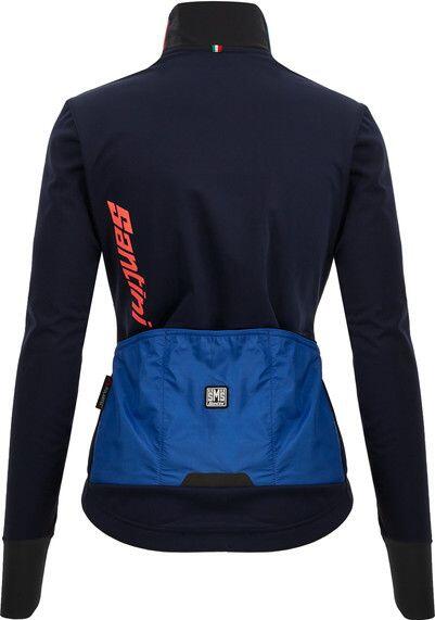 Damen Langarmjacke Santini Vega Absolute Blau 3/3