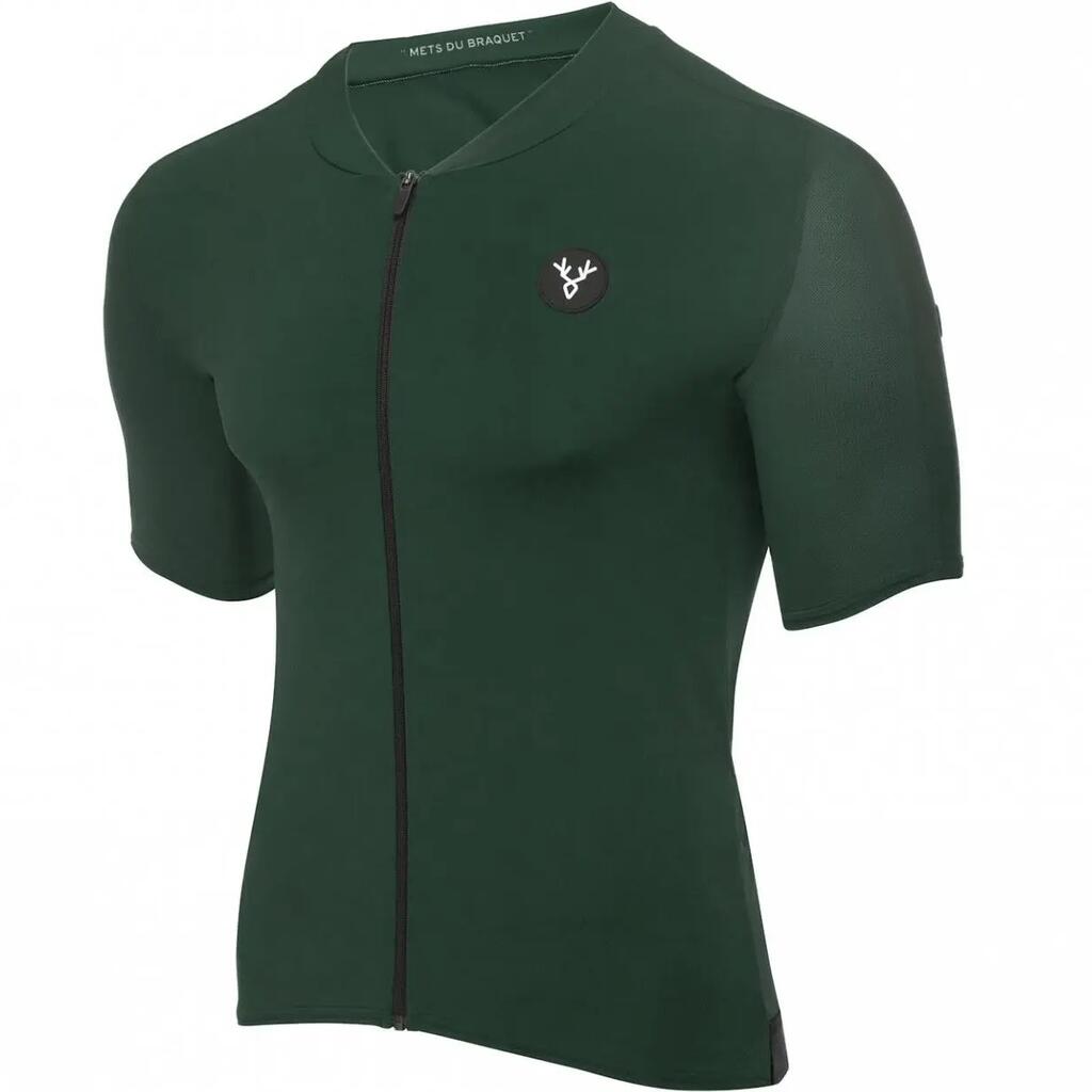 LeBram Allos Short Sleeve Jersey Agave Green Aero Cut