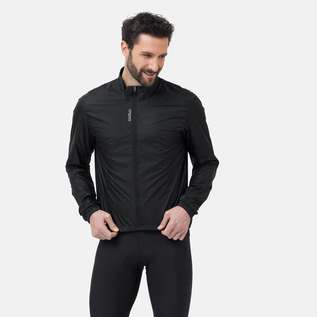 Jaqueta à prova de vento Odlo Essential preta 3/7
