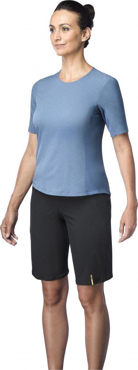 Maglia Mavic Echappée a maniche corte da donna Blu cielo 4/7