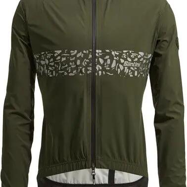 Santini Guard Neo Shell Green Long Sleeve Jacket
