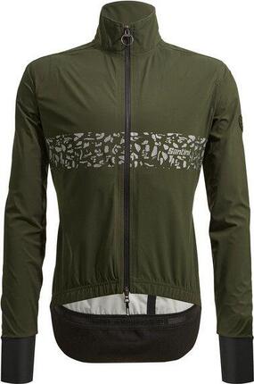 Santini Guard Neo Shell Long Sleeve Jacket Grün