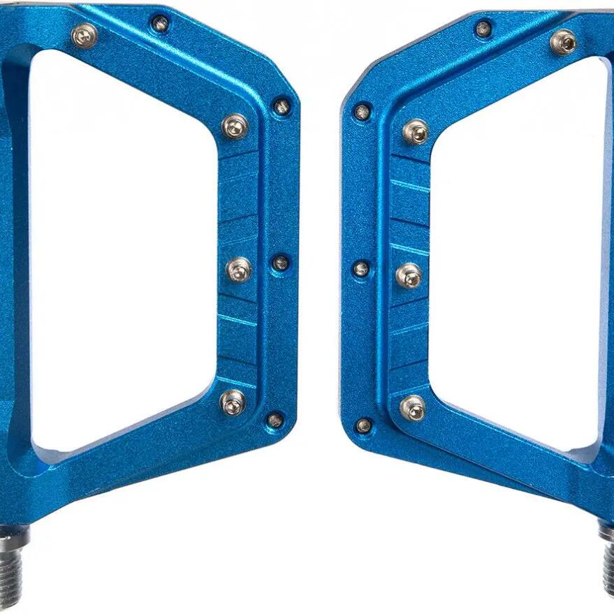 Pair of Flat Pedals Neatt Oxygen V2 8 Pins Blue