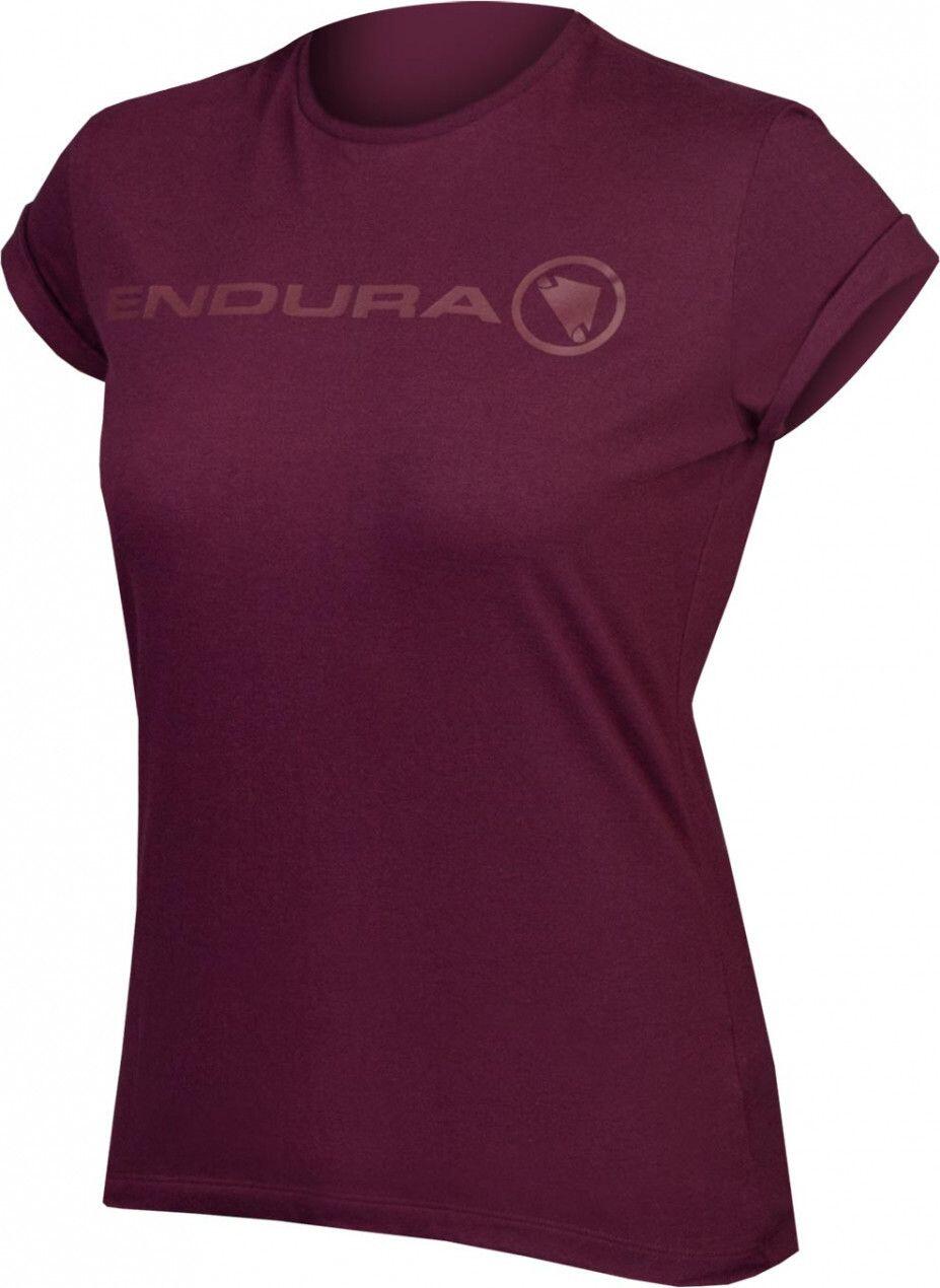 T-Shirt Manches Courtes Femme Endura One Clan Mûre / Violet 1/2
