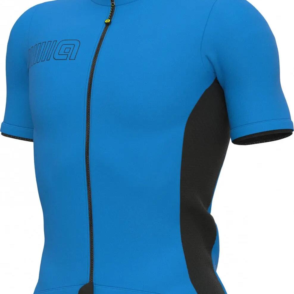 Alé Color Block Short Sleeve Jersey Blue Italia