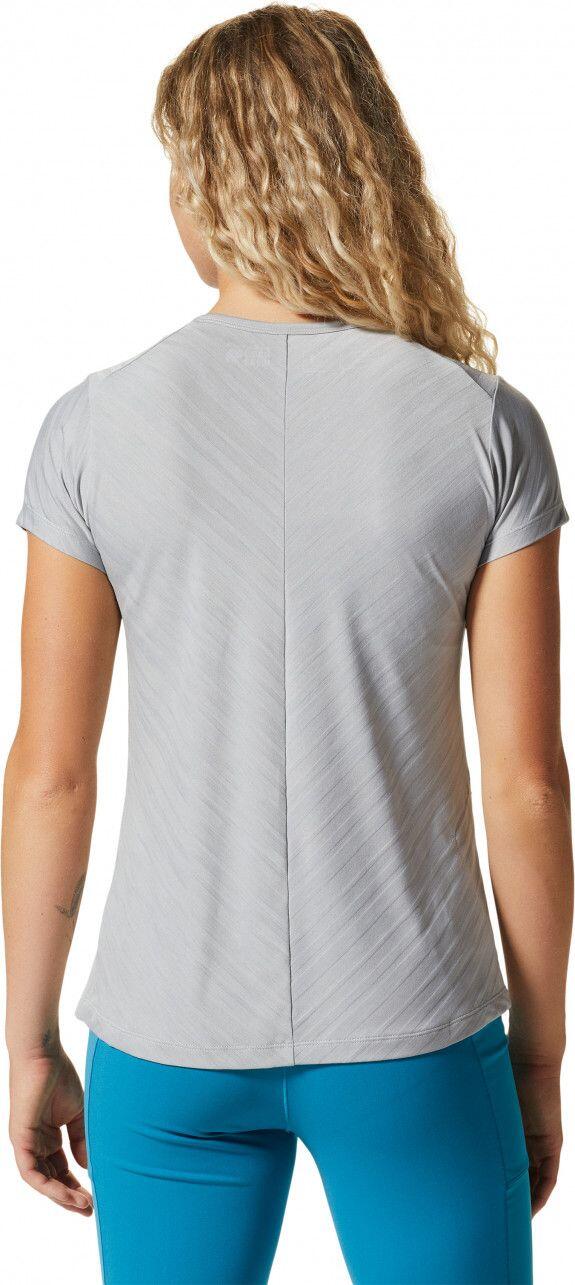 Camiseta de mujer Mountain Hardwear Mighty Stripe Grey 2/5
