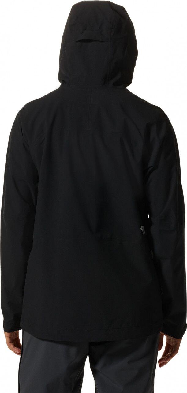 Chaqueta impermeable Mountain Hardwear New Stretch Ozonic negro mujer 2/7