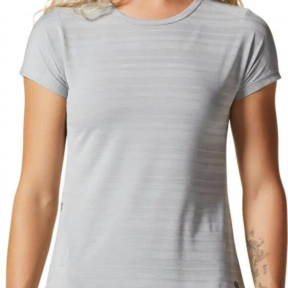 Mountain Hardwear Mighty Stripe Grey Women's T-Shirt