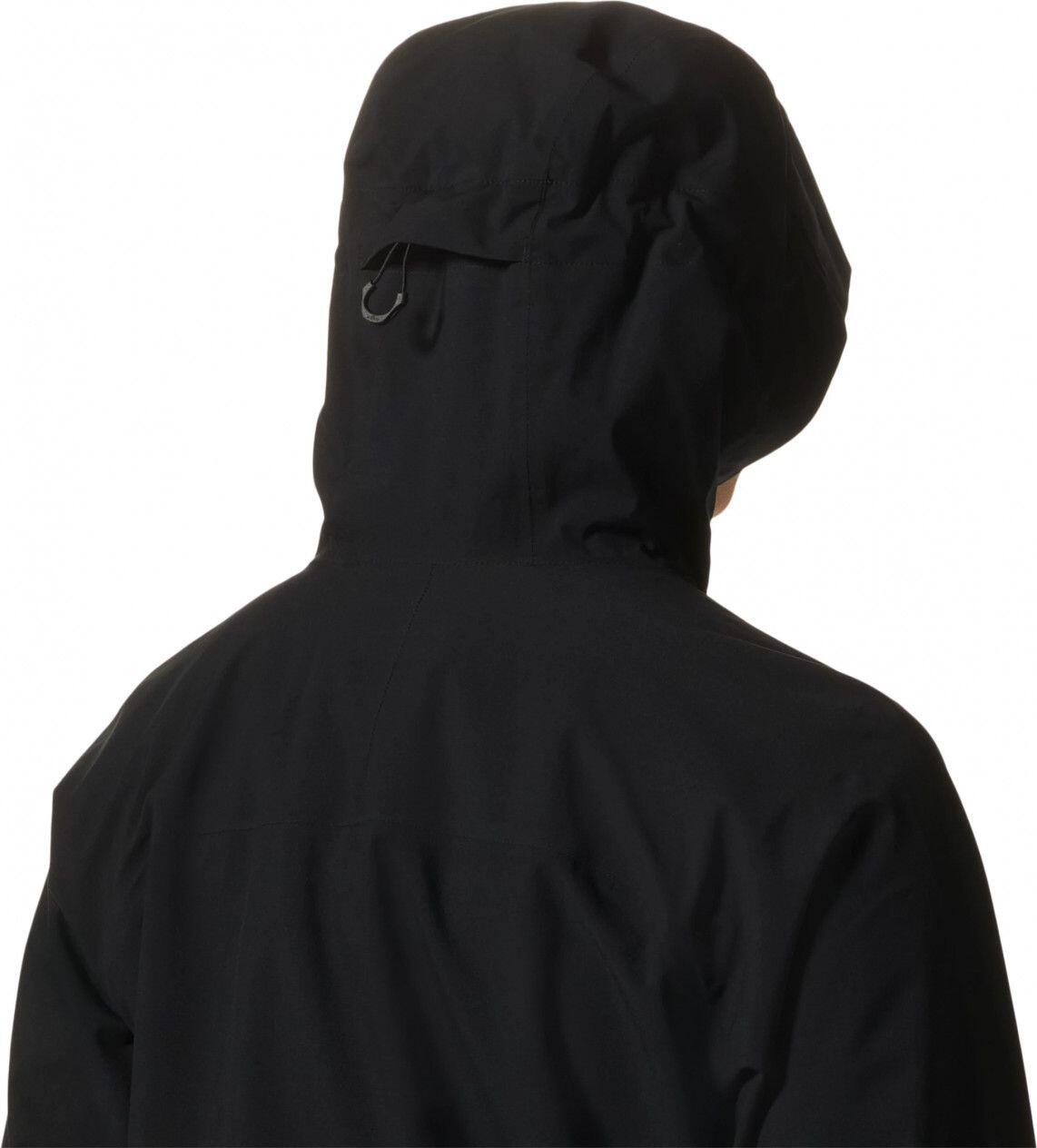 Chaqueta impermeable Mountain Hardwear New Stretch Ozonic negro mujer 5/7