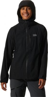 Mountain hardwear new stretch ozonic waterproof jacket black women