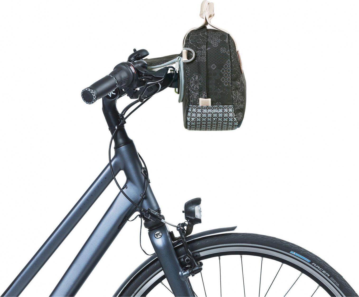Sacoche de guidon Basil Boheme city KF 8 litres anthracite 4/5