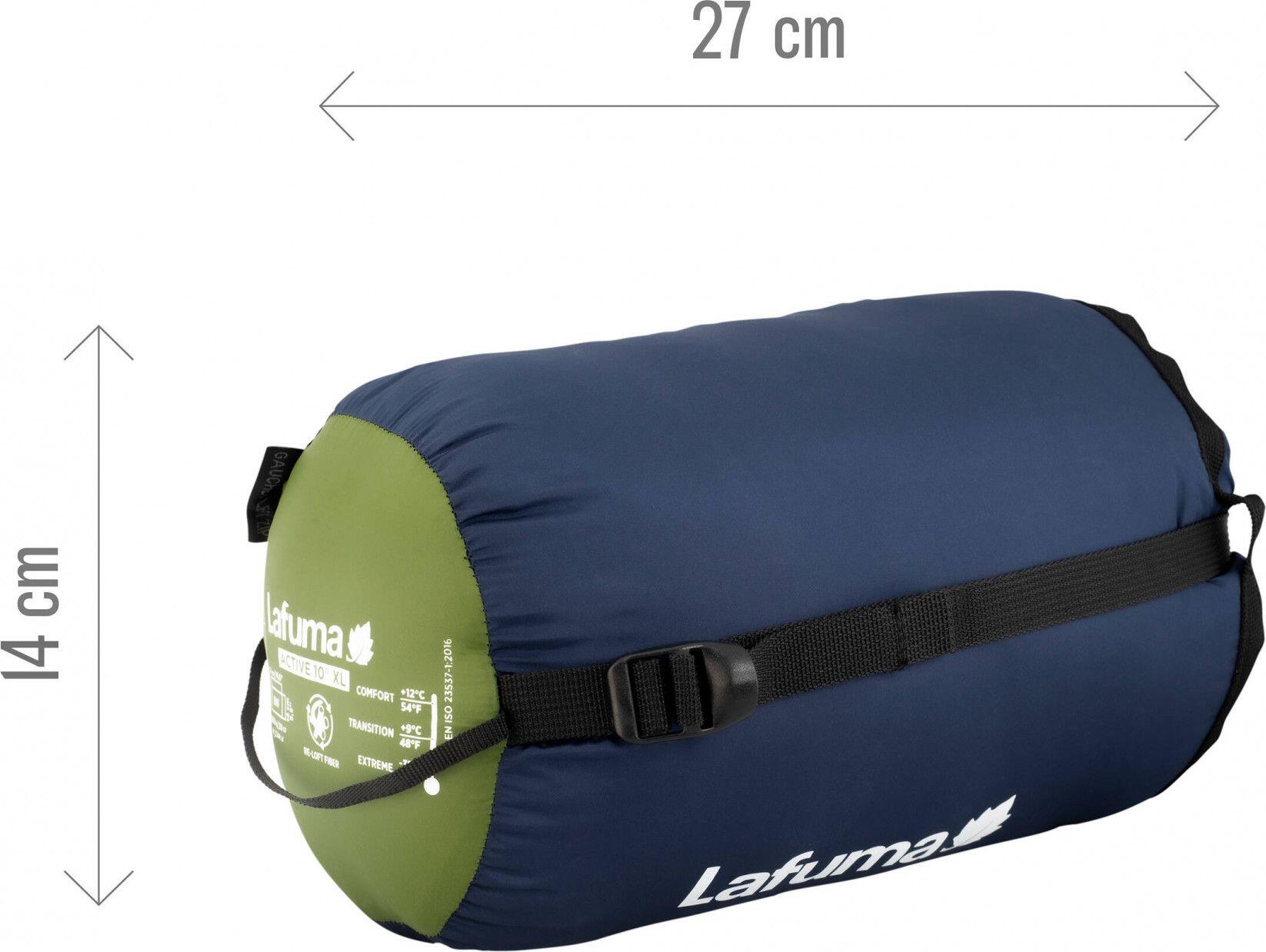 Sacco Nanna Lafuma Active 10° Xl Verde Unisex 4/5