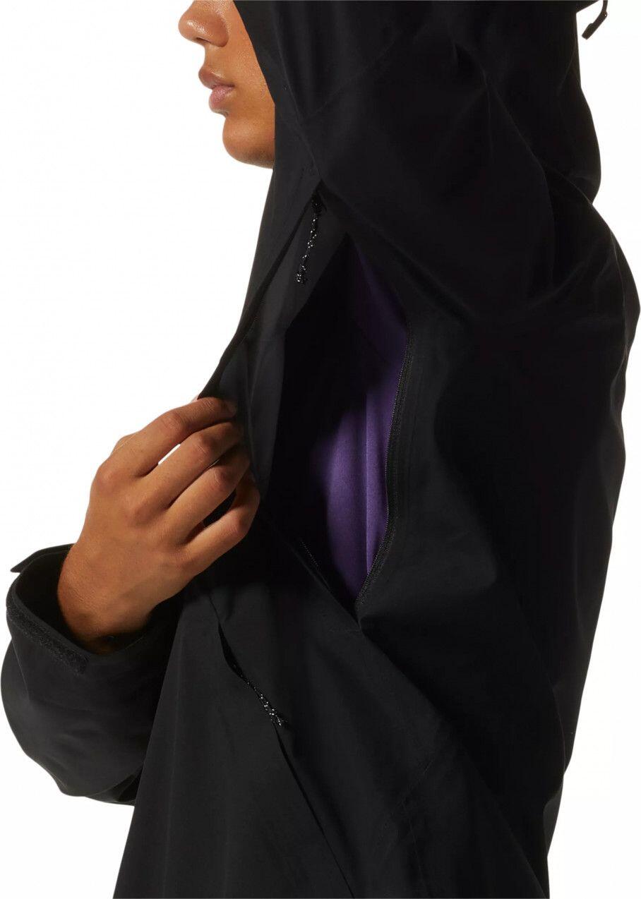 Chaqueta impermeable Mountain Hardwear New Stretch Ozonic negro mujer 6/7