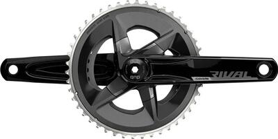 Crankstel sram rival d1 dub 46-33 tanden 2x12v (zonder behuizing) zwart