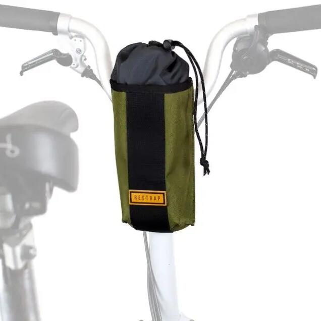 Restrap City Stem Bag for Folding Bike Olive Green