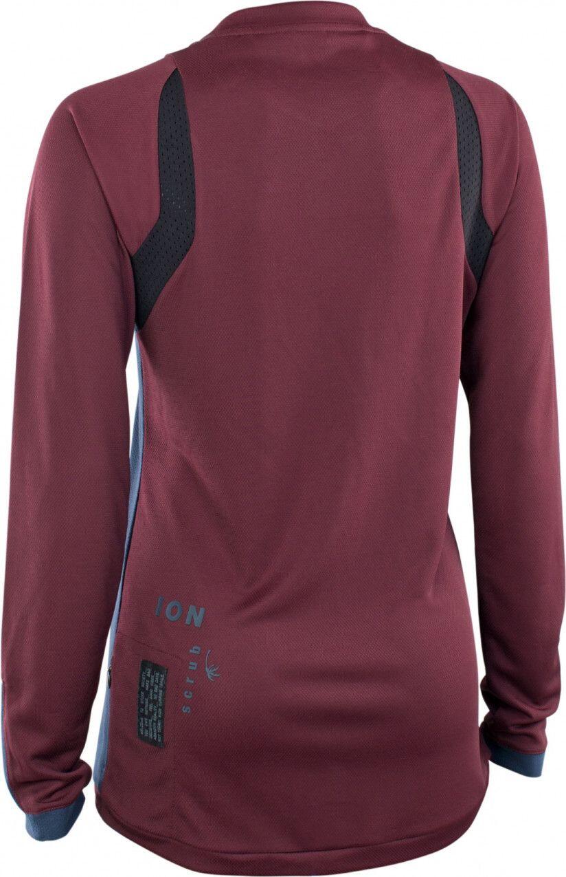 Maillot Manches Longues ION Scrub AMP Rouge Femme 2/2