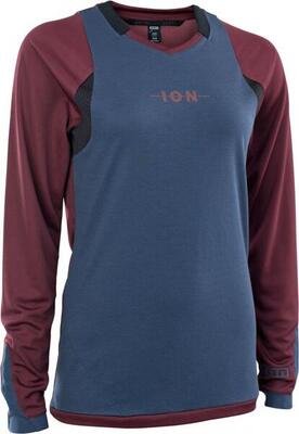 Maglia ION Scrub AMP manica lunga rossa donna