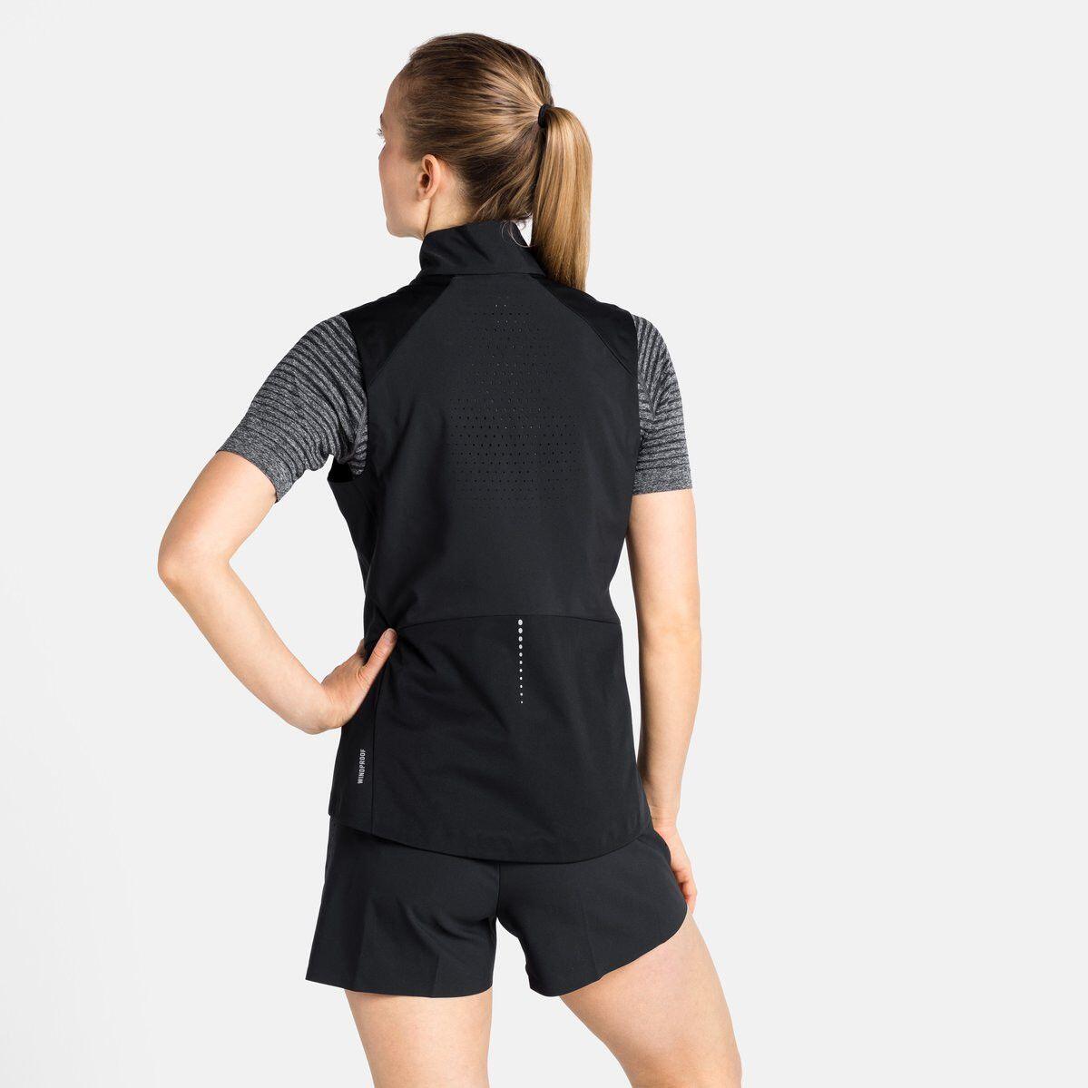 Odlo Zeroweight Warm Women's Windbreaker Jacket Black 4/4