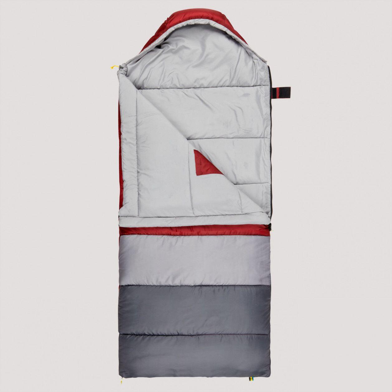 Sierra Designs Pika Youth 40° Sleeping Bag Red/Grey 2/5