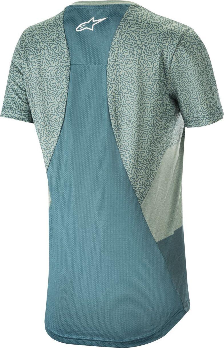 Maglia manica corta donna Alpinestars Stella Alps 8.0 Petrol Blue 2/3