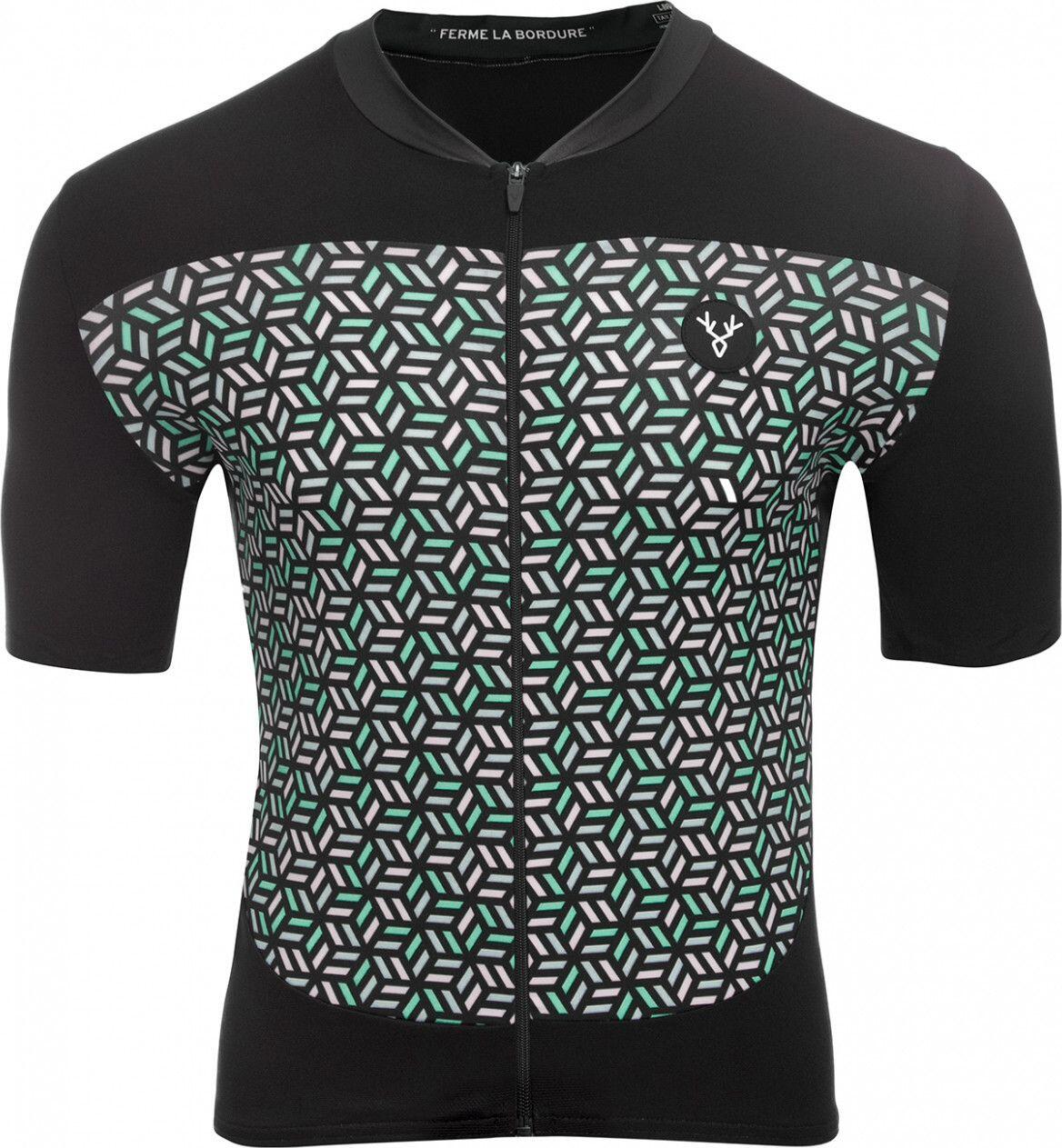 Maglia LeBram manica corta Croix de Fer Black Light Fit Cup 2/6