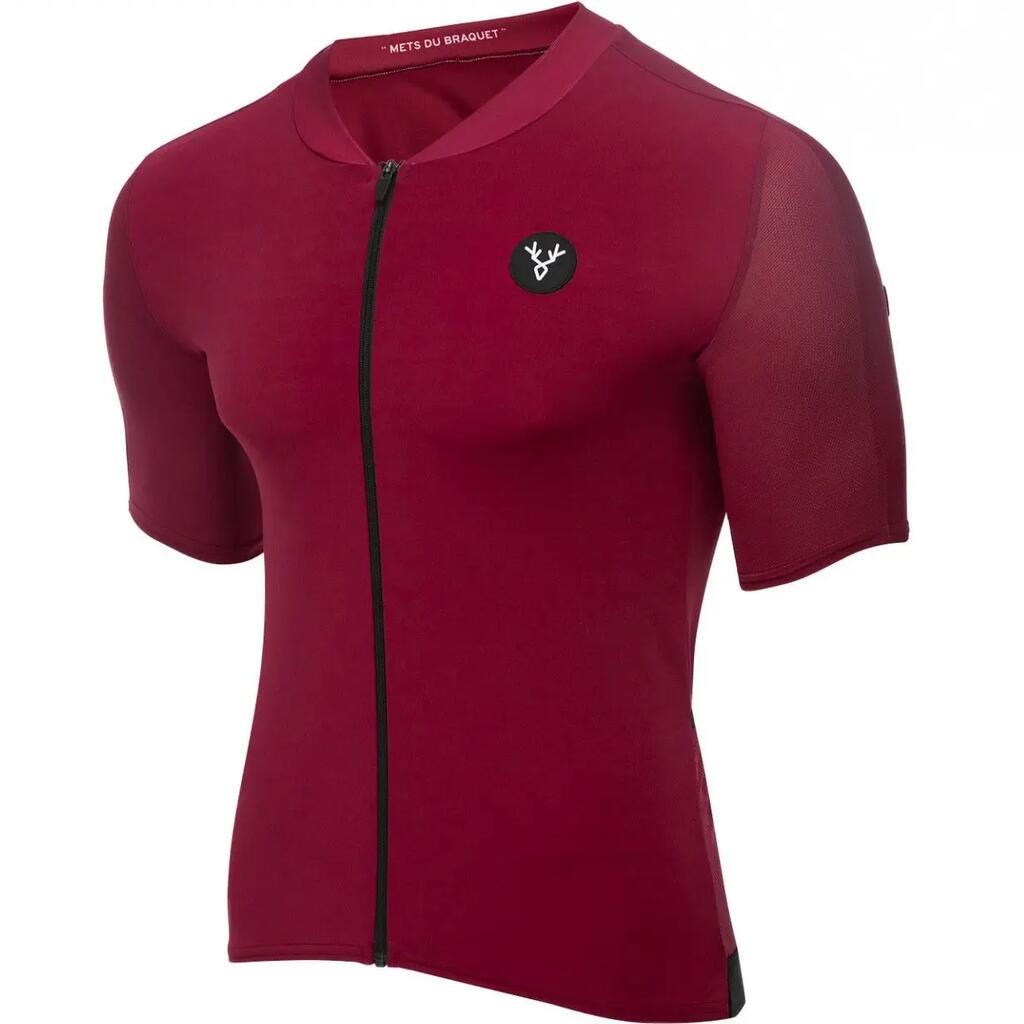 LeBram Allos Short Sleeve Jersey Bordeaux Aero Cup