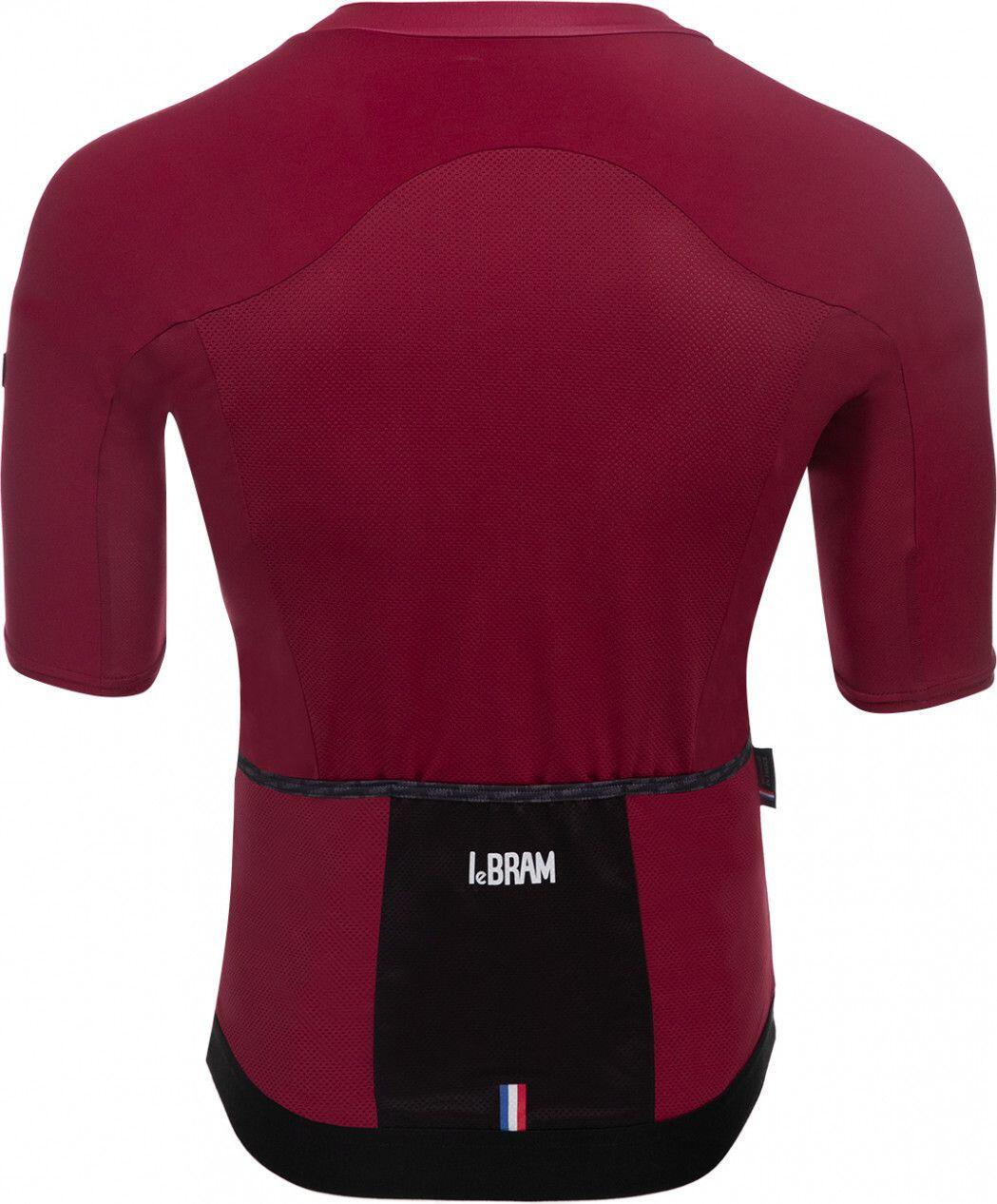 Maglia Aero Coppa Bordeaux manica corta LeBram Allos 4/5