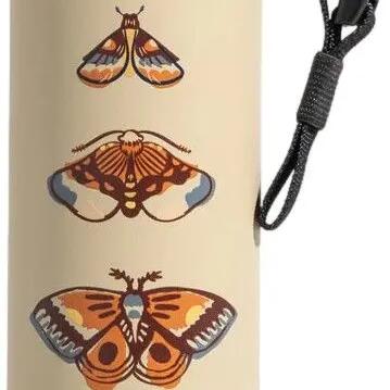 United By Blue Insulated Water Bottle 650 ml Sand/Butterflies