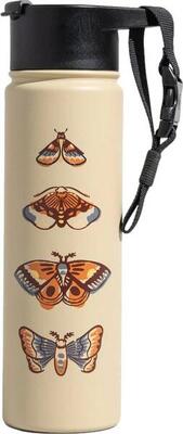 United by blue insulated bottle 650 ml sand/butterfly