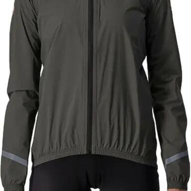Rain Jacket Castelli Woman Emergency 2 Black