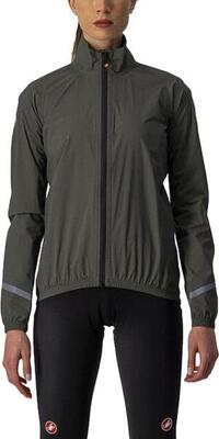 Castelli women's emergency 2 rain jacket black