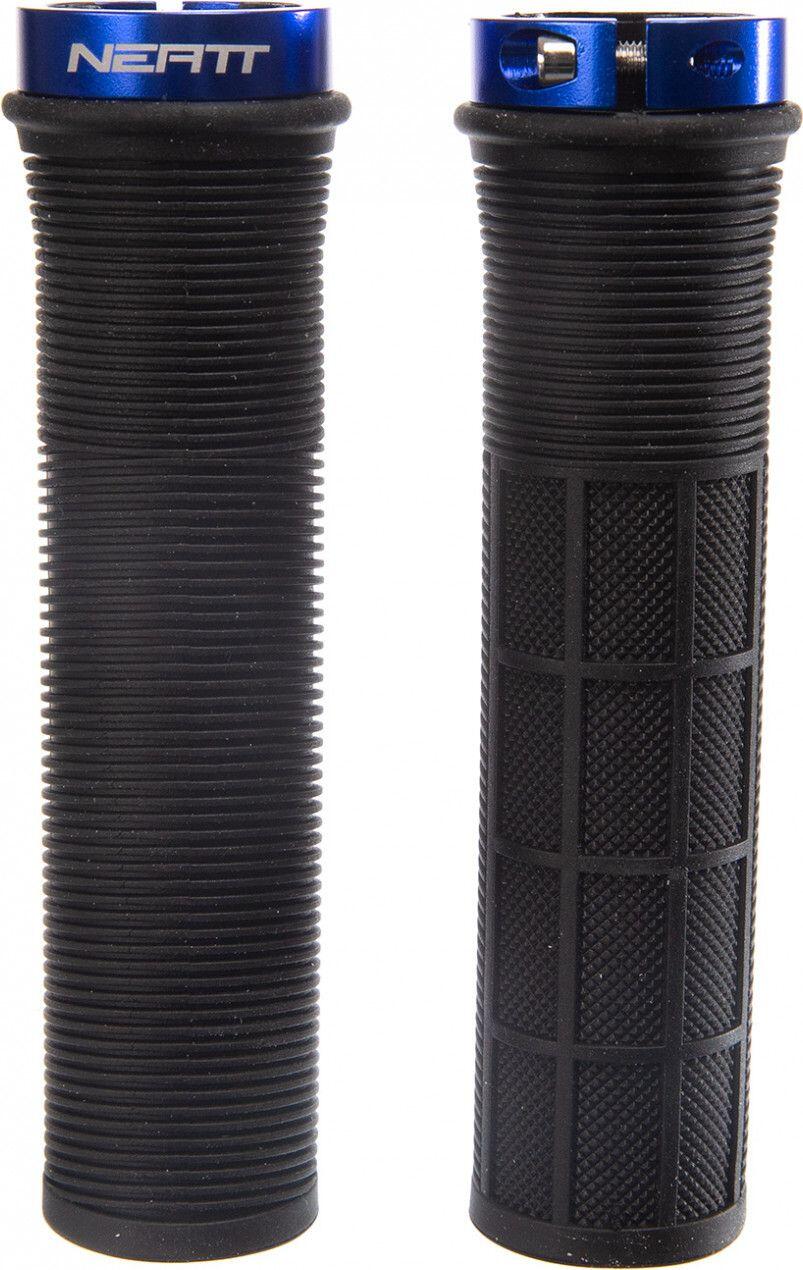 Punhos Pro Neatt One Lock Preto / Azul 2/3
