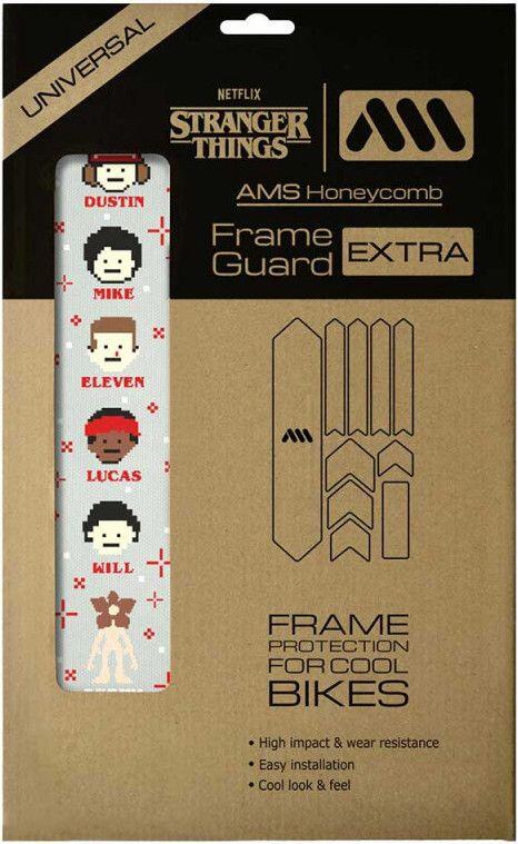 Framebeschermingsset - EXTRA 10 stuks - Stranger Things 8bit - transparant 3/4
